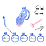 Blue Cobra Standard Chastity Kit With Urethral