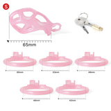 Ice Vision Design Cobra Chastity Cage Pink
