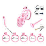Pink Cobra Standard Chastity Kit With Urethral