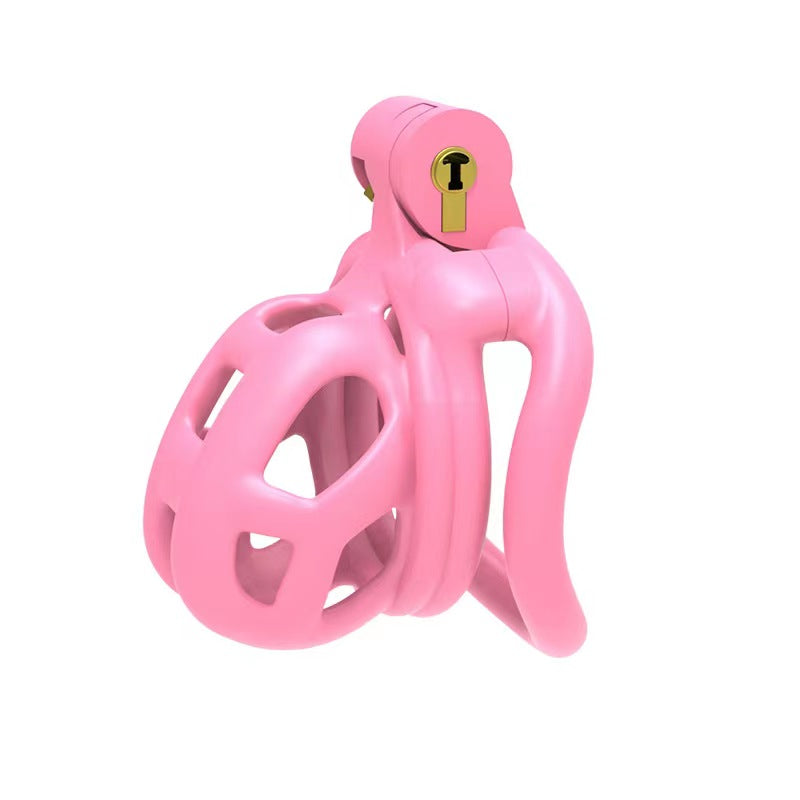 Pink Micro Cobra 2.0 Chastity Device Kit (1.97 inches)