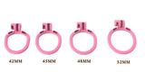 Pink Tight Cobra Chastity Device Kit (2.36 inches)