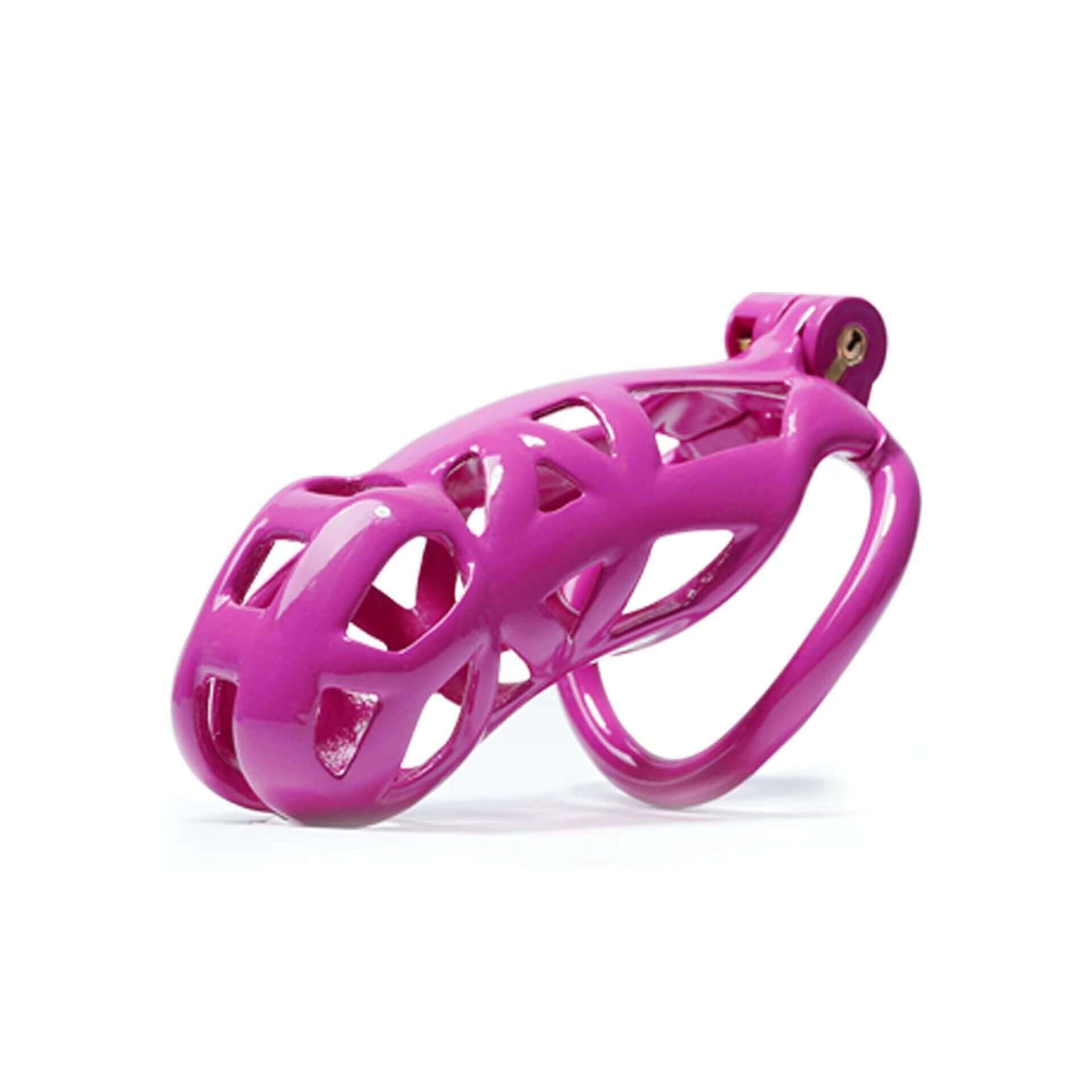 Maxi Purple Cobra Male Chastity Cage