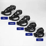 Upgrade Black Micro Cobra 6.0 Chastity Device Kit