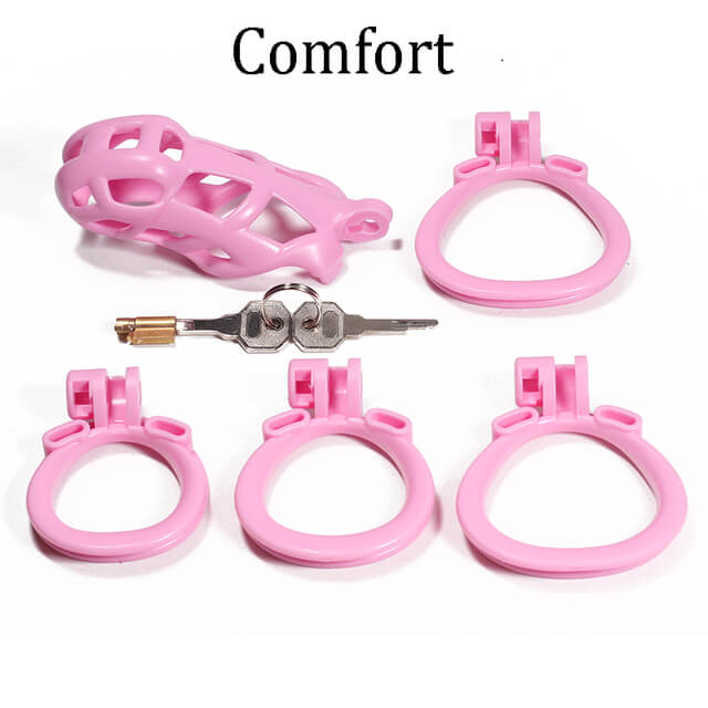 Upgrade Pink Comfort Cobra 6.0 Chastity Cage