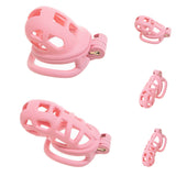 Pink Cobra Body Friendly Chastity Cage
