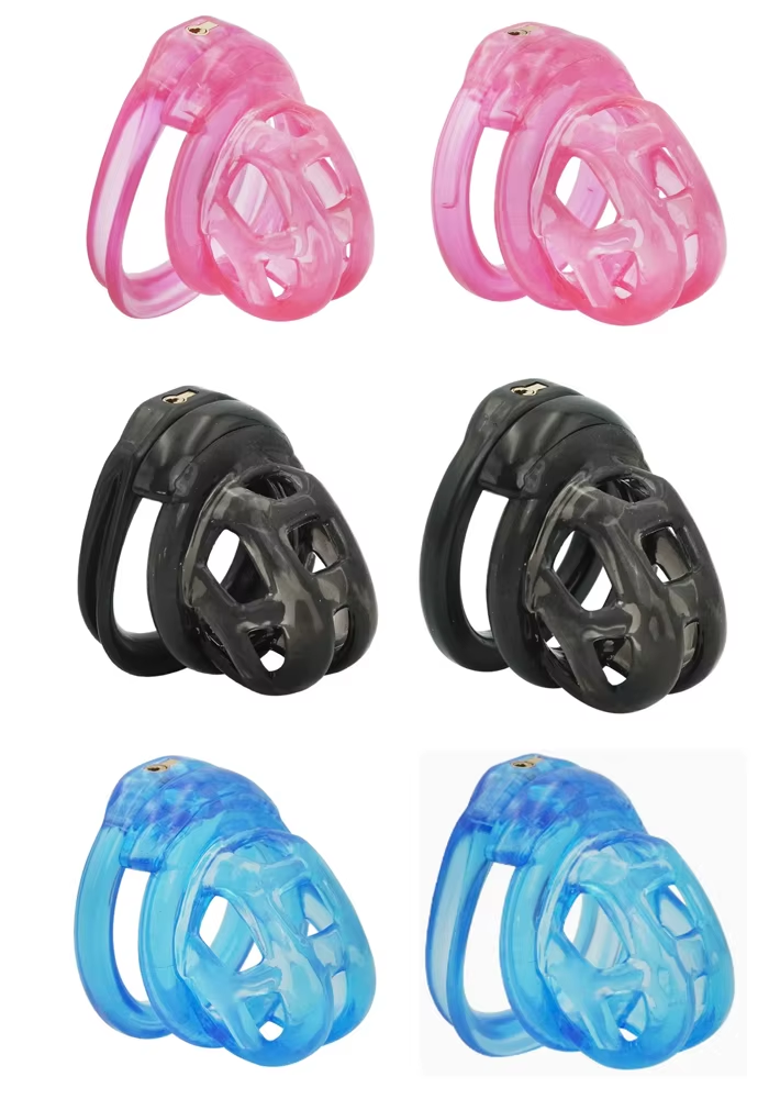 Soft Rubber Discreet Cobra Chastity Cage
