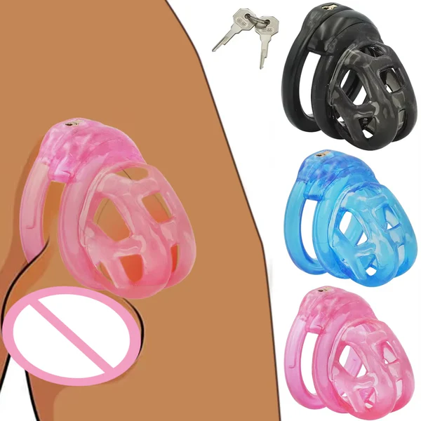 Soft Rubber Discreet Cobra Chastity Cage