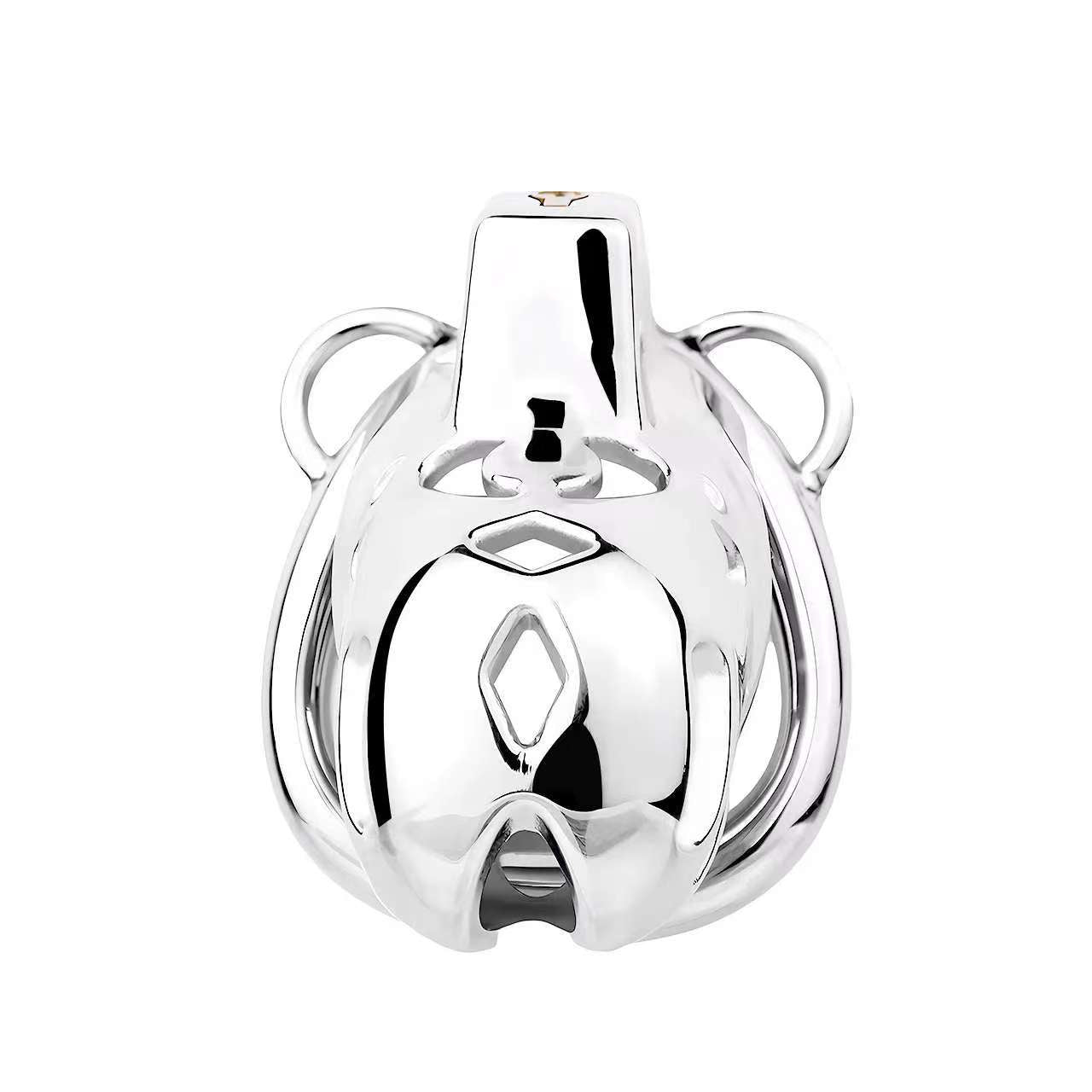 Stainless Steel Cobra Curve Chastity Device