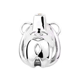 Stainless Steel Cobra Curve Chastity Device