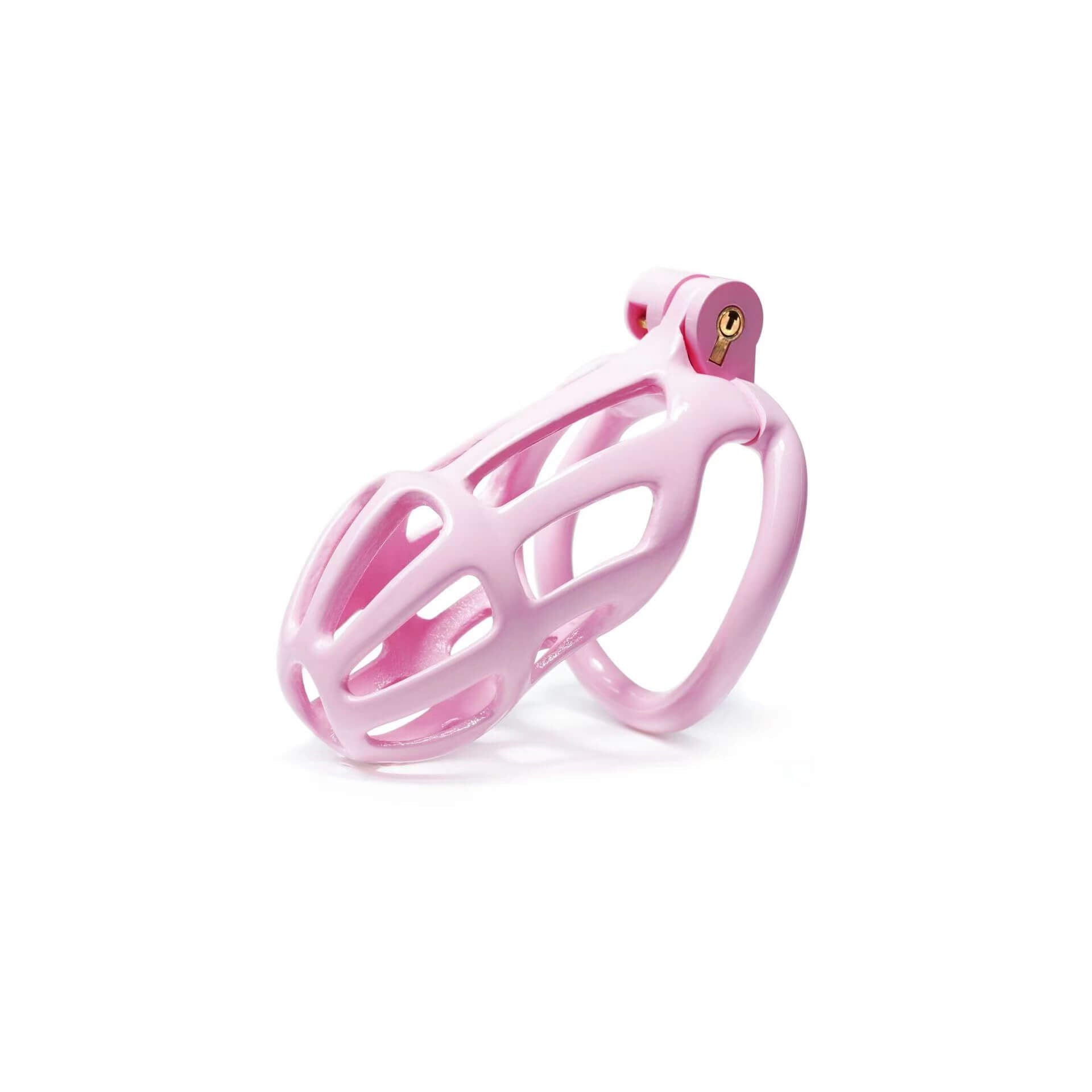 Small Pink Stripe Cobra Chastity