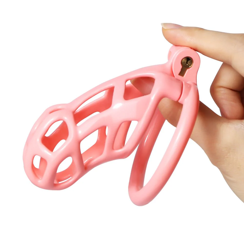 The Guardian Premium Chastity Cage Pink