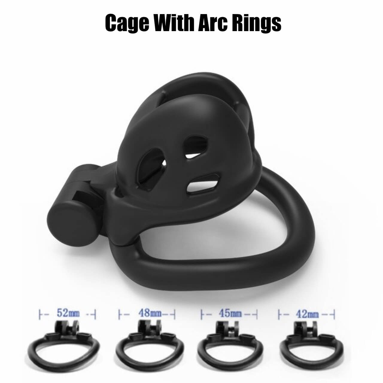 New Upgraded Ultra-Mini Cobra Chastity Cage 1.81 inches Long