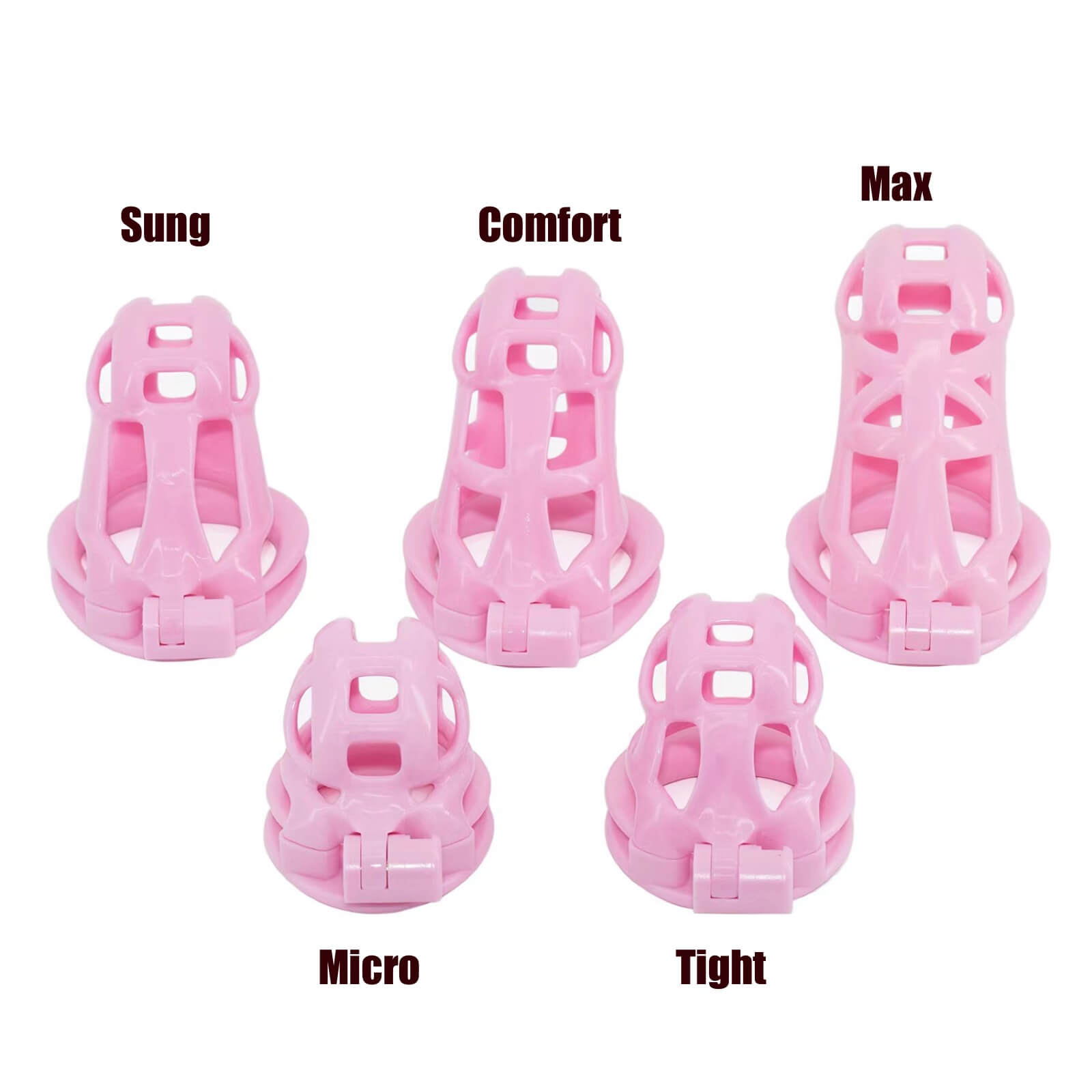 Upgrade Pink Comfort Cobra 6.0 Chastity Cage