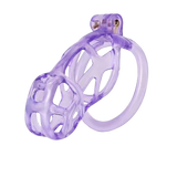 Ice Vision Purple Cobra Chastity Cage Type L