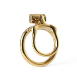 Gold Stainless Steel MAMBA-ZERO Cock Cage