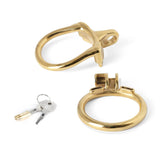 Gold Stainless Steel MAMBA-ZERO Cock Cage