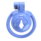 Super Small Cobra Chastity Cage With 5 Arc Rings