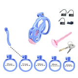 Blue Cobra Small Chastity Kit With Urethral