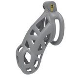 Cement Gray Max Cobra Chastity Device Kit (3.94 Inches)