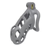 Cement Gray Comfort Cobra 2.0 Chastity Device Kit (3.35 Inches)