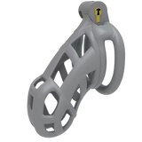 Cement Gray Comfort Cobra Chastity Device Kit (3.35 Inches)