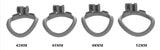 Cement Gray Tight Cobra 2.0 Chastity Device Kit (2.36 Inches)