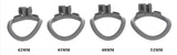 Cement Gray Micro Cobra 2.0 Chastity Device Kit (1.97 Inches)