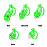 Green Cobra Nano Chastity Kit With Urethral