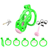 Green Cobra Standard Chastity Kit With Urethral