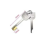 Cobra Smaller Chastity Keys size