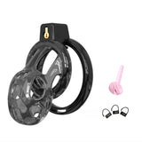 Elastic Black Cobra Chastity Cage