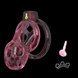 Elastic Pink Cobra Chastity Cage