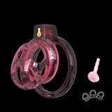 Elastic Pink Cobra Chastity Cage