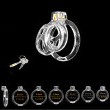 Elastic Transparent Cobra Chastity Cage - 2