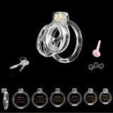 Elastic Transparent Cobra Chastity Cage - 3