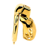 Golden Short Smooth Stainless Steel Cobra Cage