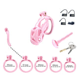 Pink Cobra Small Chastity Kit With Urethral