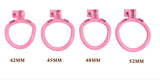 Pink Sung Cobra 2.0 Chastity Device Kit (2.96 inches)