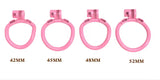 Pink Micro Cobra 2.0 Chastity Device Kit (1.97 inches)