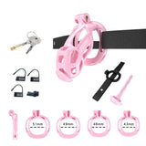 Pink Cobra Chastity Small Kit With Belt And Urethral