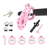 Pink Cobra Chastity Maxi Kit With Belt And Urethral