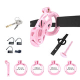 Pink Cobra Chastity Standard Kit With Belt And Urethral