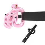 Pink Cobra Chastity Nano Kit With Belt And Urethral