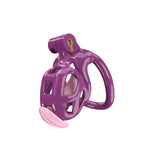 Purple Cobra Nub Chastity Kit With Urethral