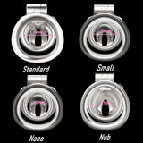 Nub Stainless Steel Python V7.0 Chastity Device