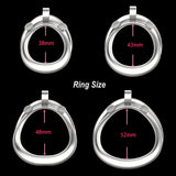 Small Stainless Steel Python V7.0 Chastity Device