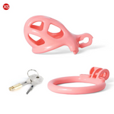 The Guardian Premium Chastity Cage Pink