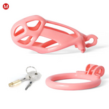 The Guardian Premium Chastity Cage Pink