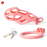 The Guardian Premium Chastity Cage Pink