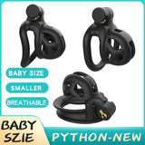 Ultra-Mini Baby Size Cobra Chastity Cage Kits 1.81 inches Long